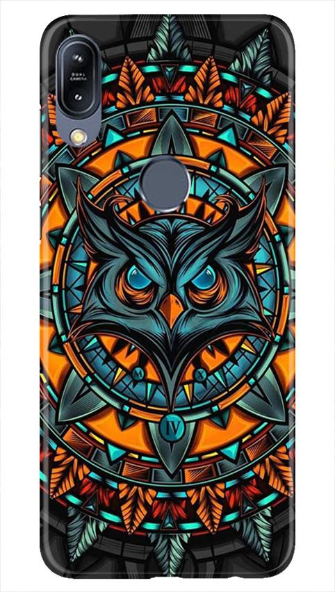 Owl Mobile Back Case for Asus Zenfone Max Pro M2 (Design - 360)