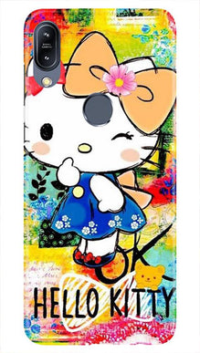 Hello Kitty Mobile Back Case for Vivo Y11 (Design - 362)