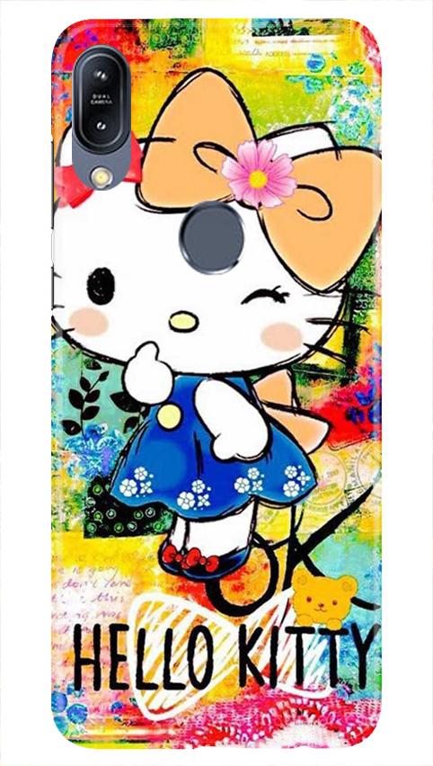 Hello Kitty Mobile Back Case for Asus Zenfone Max Pro M2 (Design - 362)
