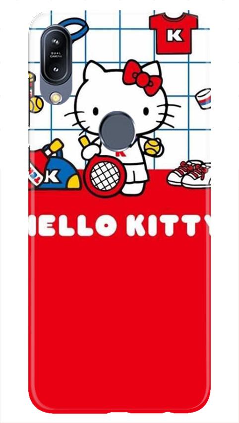 Hello Kitty Mobile Back Case for Vivo Y11 (Design - 363)