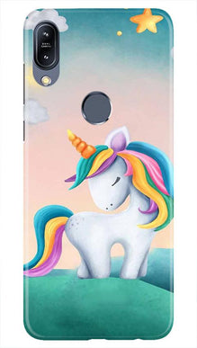 Unicorn Mobile Back Case for Zenfone 5z (Design - 366)