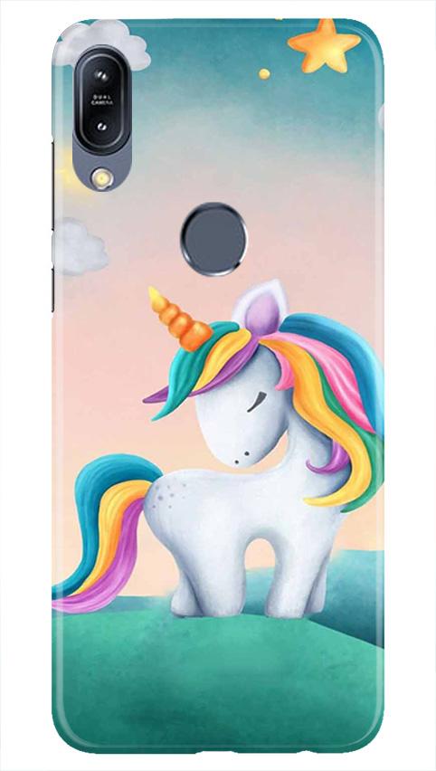 Unicorn Mobile Back Case for Asus Zenfone Max Pro M2 (Design - 366)
