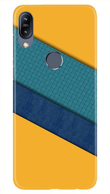 Diagonal Pattern Mobile Back Case for Asus Zenfone Max Pro M2 (Design - 370)
