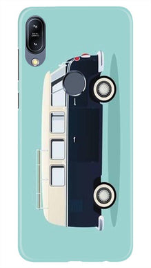 Travel Bus Mobile Back Case for Asus Zenfone Max Pro M2 (Design - 379)