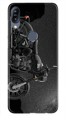 Royal Enfield Mobile Back Case for Asus Zenfone Max M2 (Design - 381)