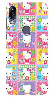 Kitty Mobile Back Case for Asus Zenfone Max Pro M2 (Design - 400)