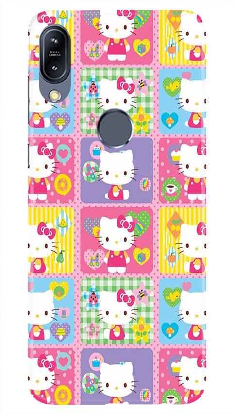 Kitty Mobile Back Case for Asus Zenfone Max M2 (Design - 400)