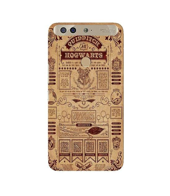 Hogwarts Mobile Back Case for Infinix Zero 5 (Design - 304)