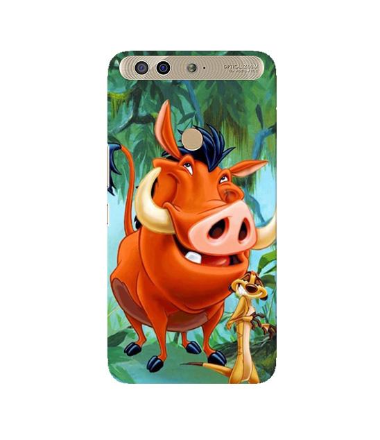 Timon and Pumbaa Mobile Back Case for Infinix Zero 5 (Design - 305)