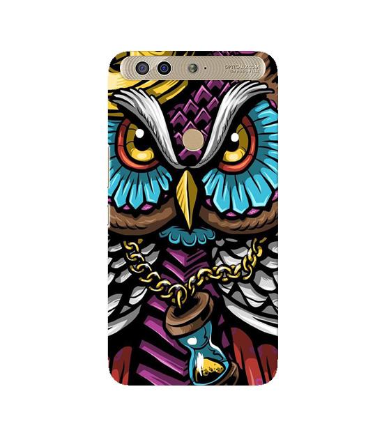 Owl Mobile Back Case for Infinix Zero 5 (Design - 359)
