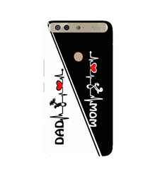 Love Mom Dad Mobile Back Case for Infinix Zero 5 (Design - 385)