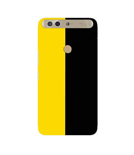 Black Yellow Pattern Mobile Back Case for Infinix Zero 5 (Design - 397)