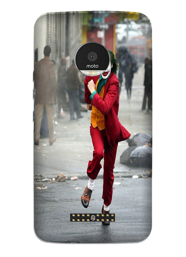 Joker Mobile Back Case for Moto Z Play (Design - 303)