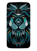 Lion Mobile Back Case for Moto Z Play (Design - 314)