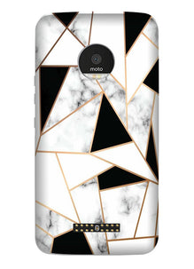 Marble Texture Mobile Back Case for Moto Z Play (Design - 322)