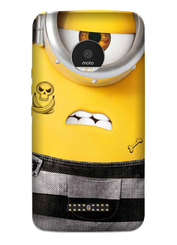 Minion Mobile Back Case for Moto Z2 Play (Design - 324)
