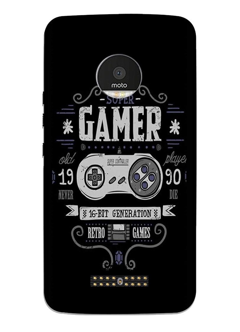 Gamer Mobile Back Case for Moto Z2 Play (Design - 330)