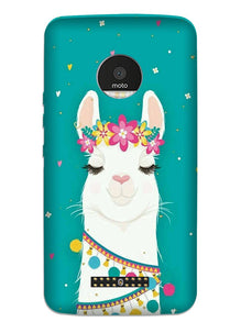 Camel Mobile Back Case for Moto Z3 Play (Design - 331)