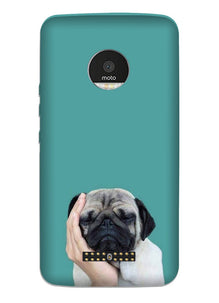 Puppy Mobile Back Case for Moto Z2 Play (Design - 333)