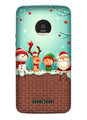 Santa Claus Mobile Back Case for Moto Z Play (Design - 334)