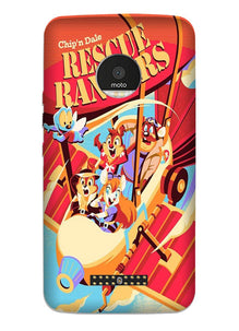 Rescue Rangers Mobile Back Case for Moto Z3 Play (Design - 341)