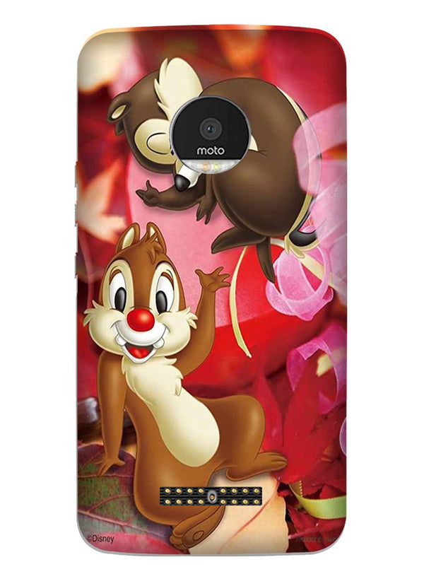 Chip n Dale Mobile Back Case for Moto Z3 Play (Design - 349)