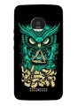 Owl Mobile Back Case for Moto Z2 Play (Design - 358)