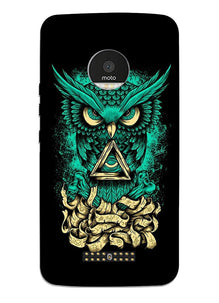 Owl Mobile Back Case for Moto Z2 Play (Design - 358)