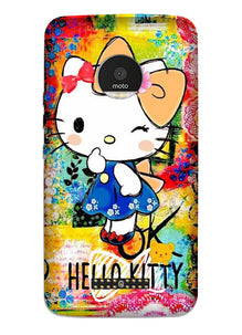 Hello Kitty Mobile Back Case for Moto Z Play (Design - 362)
