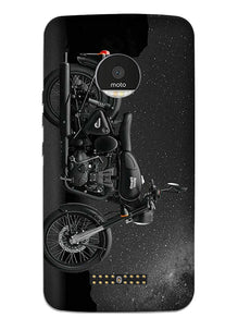 Royal Enfield Mobile Back Case for Moto Z2 Play (Design - 381)