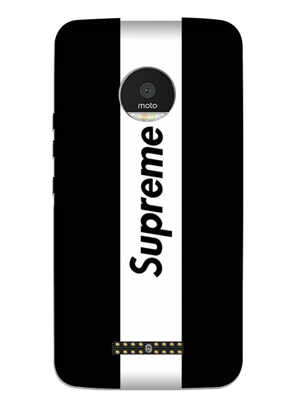 Supreme Mobile Back Case for Moto Z Play (Design - 388)