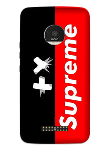 Supreme Mobile Back Case for Moto Z Play (Design - 389)