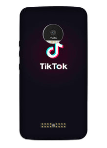 Tiktok Mobile Back Case for Moto Z3 Play (Design - 396)