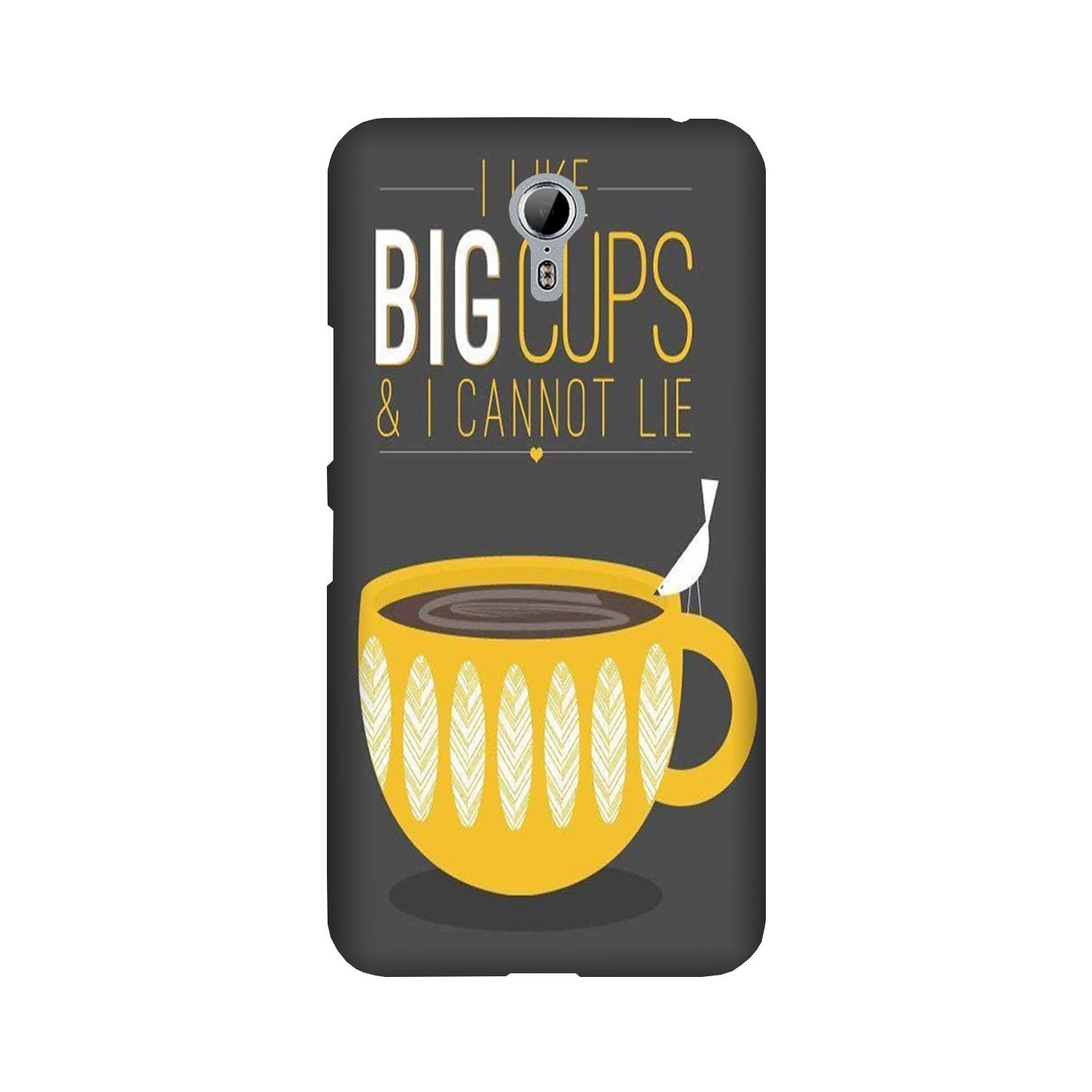 Big Cups Coffee Mobile Back Case for Lenovo Zuk Z1 (Design - 352)