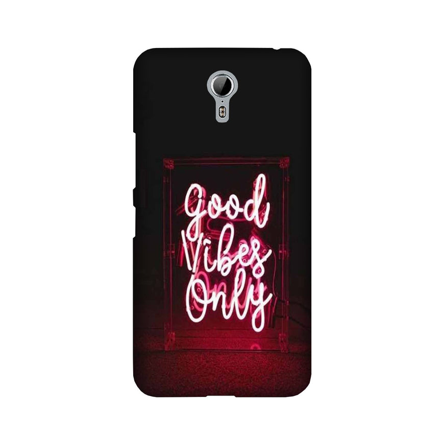 Good Vibes Only Mobile Back Case for Lenovo Zuk Z1 (Design - 354)