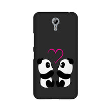 Panda Love Mobile Back Case for Lenovo Zuk Z1 (Design - 398)
